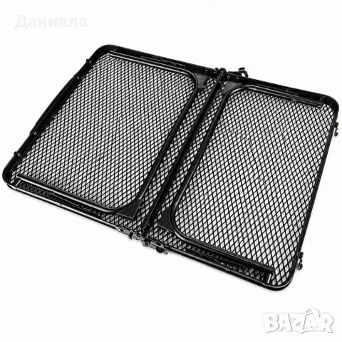Сгъваема къмпинг маса 60×40×25 см – Лека, здрава и компактна за къмпинг, риболов и пикник, снимка 11 - Къмпинг мебели - 55105868