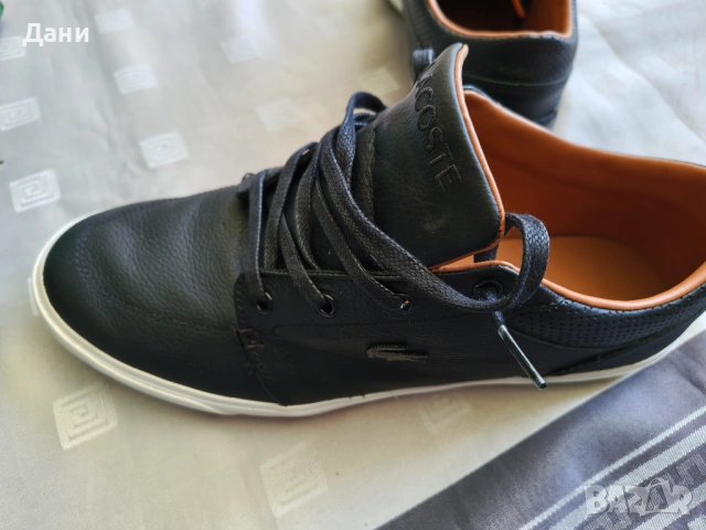 Оригинални мъжки кецове Lacoste Bayliss Vulc PRM – Размер 44.5, снимка 12 - Спортно елегантни обувки - 54554552