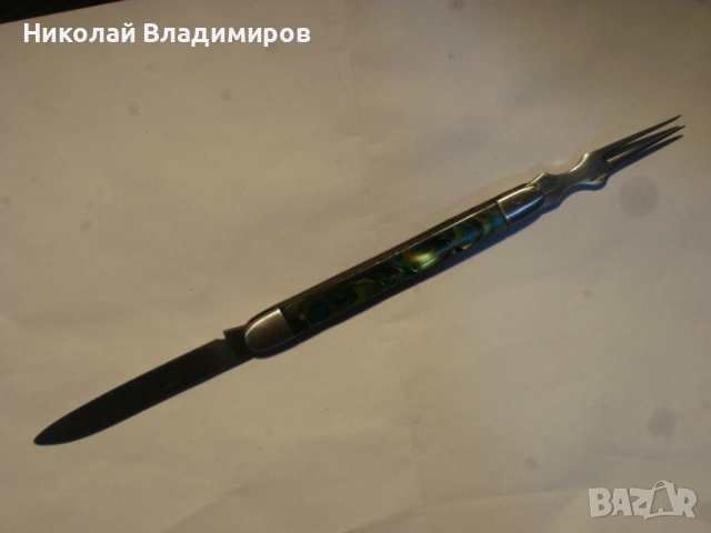 Нож български Буковец ножче джобно българско, снимка 8 - Ножове - 54742701