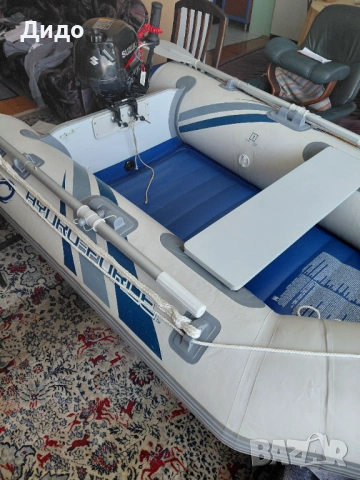 Надуваема лодка Hydro-Force + SUZUKI 2.5 к.с., снимка 3 - Екипировка - 54905023