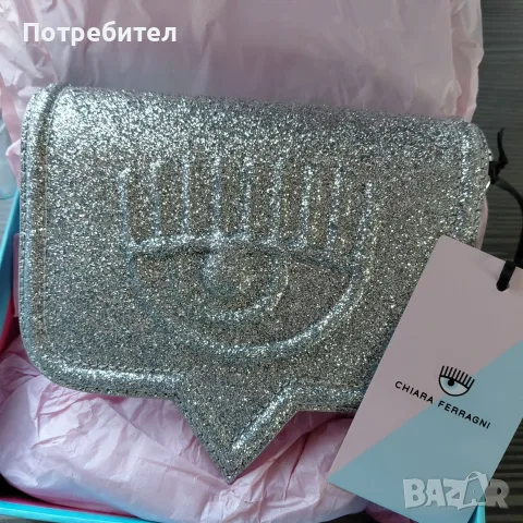 Оригинална чанта за рамо и кросбоди Chiara Ferragni Намалена цена с 48%
