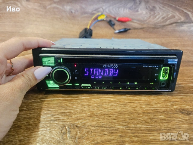 Авторадио Kenwood KDC-BT530U – Bluetooth класика с безкомпромисен звук, снимка 7 - Аксесоари и консумативи - 54448575