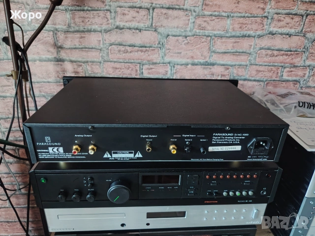 ⏯️Клип. Parasound D/AC-1000 Made in USA 2x PCM63-J, снимка 10 - Ресийвъри, усилватели, смесителни пултове - 55235510