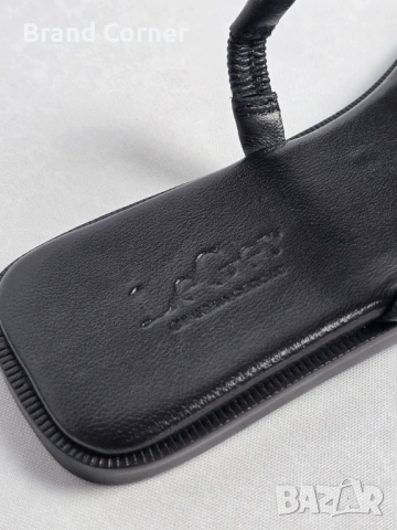 Нови дамски кожени сандали LeGer - №40, снимка 4 - Чехли - 54329525