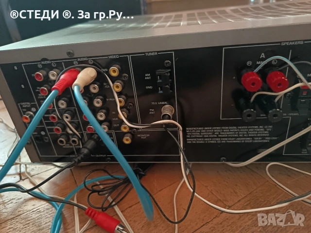 усилвател 5.1 AV Ресийвър Yamaha HTR-5630RDS – Natural Sound/Тонколони AIWA SX-ZR900, снимка 9 - Ресийвъри, усилватели, смесителни пултове - 49320505