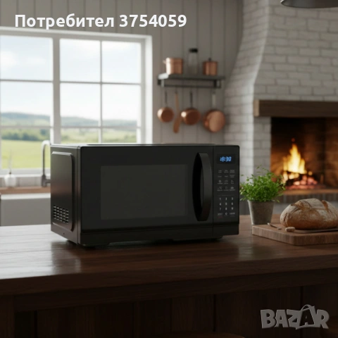 Микровълнова фурна MUHLER MO-7059D 25L, черна, дигитална, снимка 6 - Микровълнови - 55182482