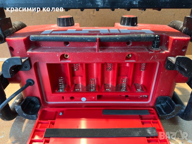 строително радио "HILTI"/USB ,SD,AUX/, снимка 9 - Радиокасетофони, транзистори - 55018223