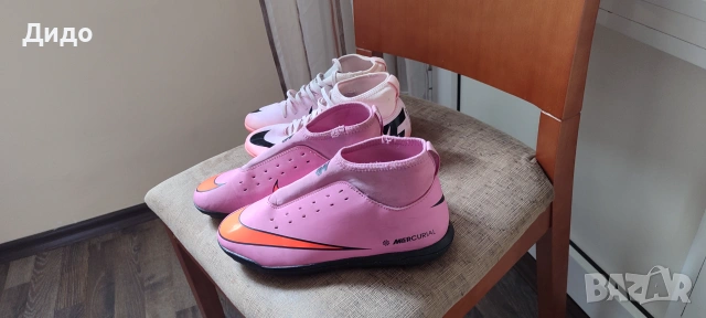 Nike Mercurial Superfly 9 Club FG/MG Junior  Размер 35,5 см и Nike Mercurial Superfly 10 размер 38,5, снимка 6 - Футбол - 53949136