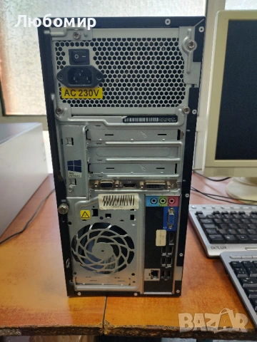 Компютър HPpro3500 MT 256 гб SSD(Нов) 8 gb ram + Video card, снимка 3 - Работни компютри - 54288578
