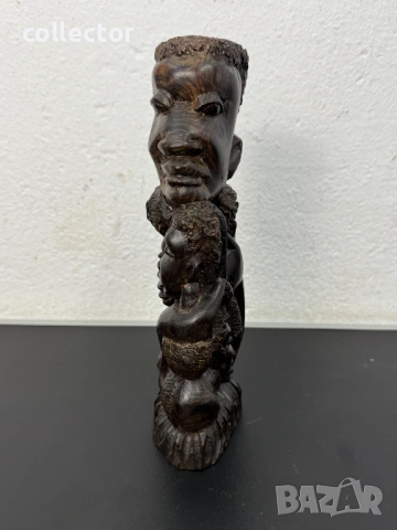 Африканско племенно изкуство - „Дървото на живота“ №8044, снимка 2 - Антикварни и старинни предмети - 54013378