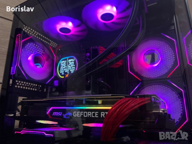 Геймърски компютър / Ryzen 5 5500 / RTX 2070 Super / 16GB RAM / Nvme 1TB Gen 4.0, снимка 4 - Геймърски - 54986161