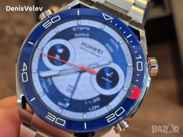 Huawei Watch Ultimate Voyage Blue, снимка 5 - Смарт часовници - 53959858