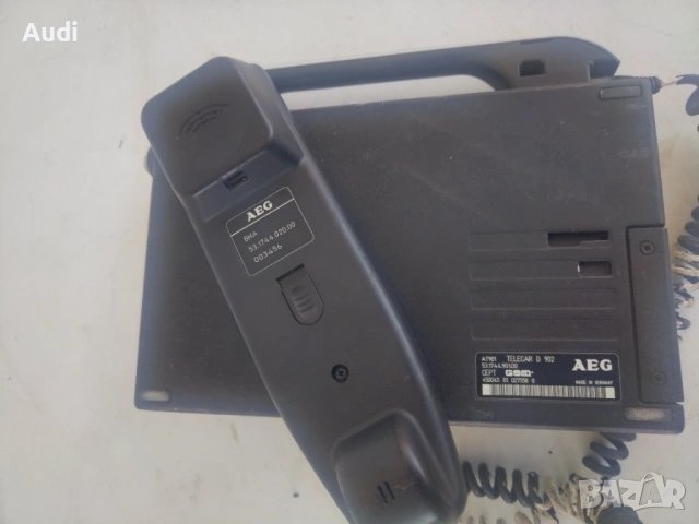  Телефон GSM AEG AT901 ретро автомобилен телефон , снимка 3 - Siemens - 53220344