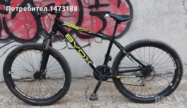 Велосипед BYOX 27.5". Рамка 18.