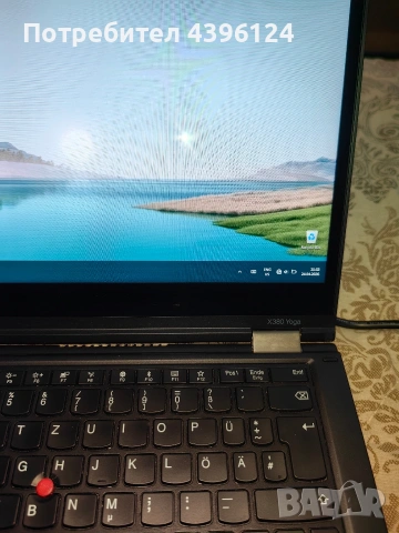Lenovo ThinkPad X380 Yoga/13.3” IPS Touch/i5-8250U/512GB NVMe/16GB DDR4, снимка 3 - Лаптопи за работа - 54331916