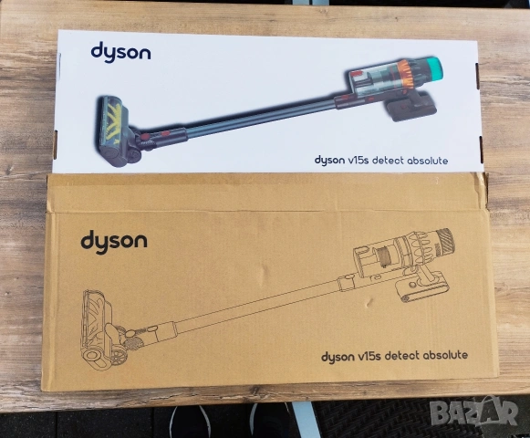 DYSON V15s Detect Absolute, снимка 8 - Прахосмукачки - 54100149