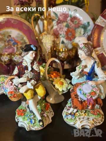 Внимание уникална красота, рядко красива немска продукция Код P2204, снимка 11 - Декорация за дома - 54198501