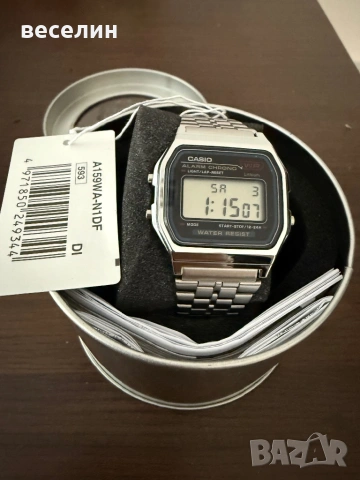 Чисто НОВ Casio Collection Мъжки Часовник A159WA