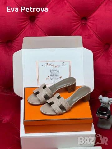 Hermes Oran 39,40 дамски чехли, снимка 3 - Чехли - 54608300