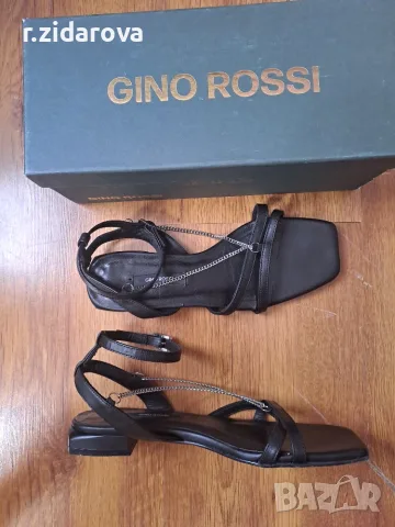 Сандали от естествена кожа Gino Rossi