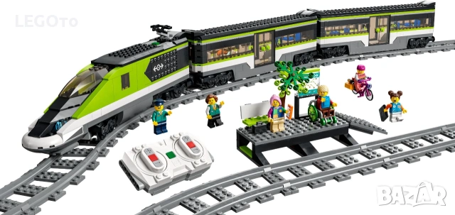 НОВО ЛЕГО 60337 Сити - Експресен пътнически влак LEGO 60337 City - Express Passenger Train, снимка 2 - Конструктори - 55145712
