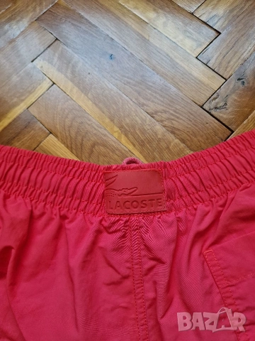 Страхотни мъжки шорти бански LACOSTE размер 4 / L , снимка 7 - Бански - 55274527