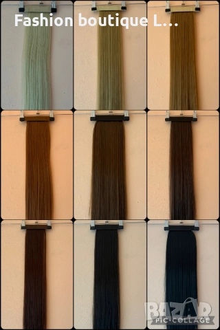 Конска опашка екстеншън коса с дължина 60 сантиметра и тегло 100 грама 