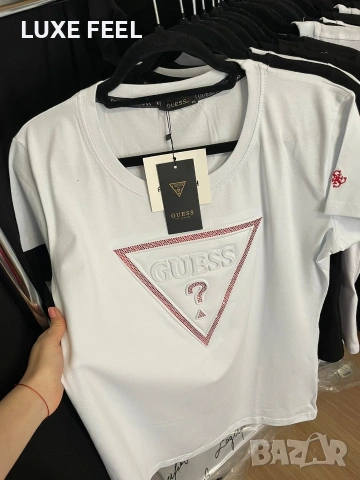 Moschino ✨ Guess ✨Prada ✨Дамски Тениски , снимка 5 - Тениски - 55013890