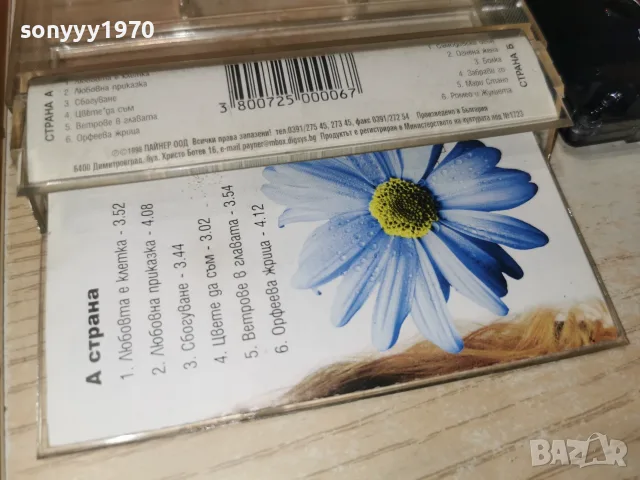 ЦВЕТЕЛИНА-ORIGINAL 2807261638H2E7R, снимка 10 - Аудио касети - 55446689