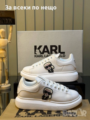 Karl Lagerfeld Дамски Маратонки👟Дамски Спортни Обувки Карл Лагерфелд - Различни Цветове Код A1561, снимка 6 - Маратонки - 55159324