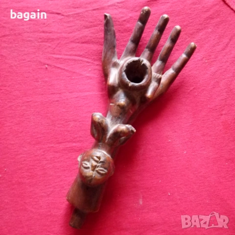 Стара шаманска лула.