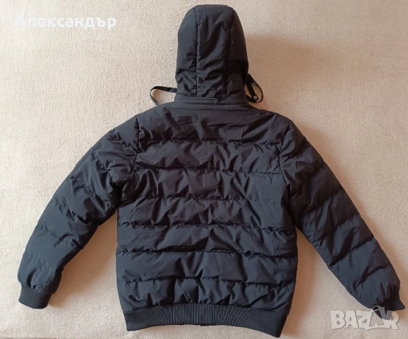 Топло черно яке Nature, снимка 2 - Якета - 53956258