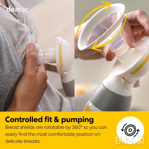 Medela Freestyle Mini Classic Двойна електрическа помпа за кърма, снимка 7 - Помпи за кърма - 54442638