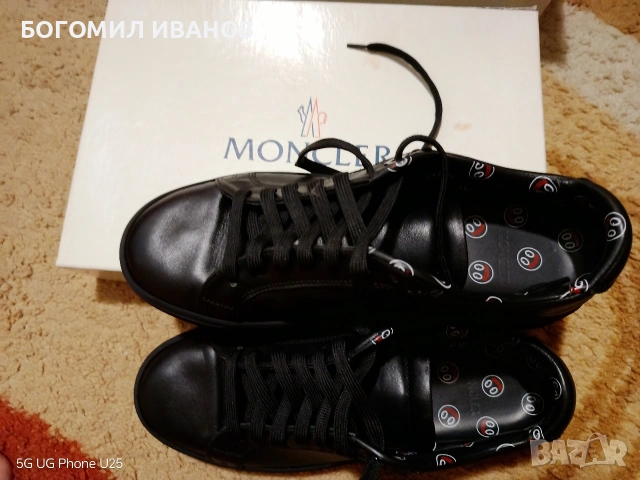 : Оригинални мъжки кецове Moncler x FriendsWithYou "Malfi" - Размер 43 , снимка 11 - Спортно елегантни обувки - 55082193
