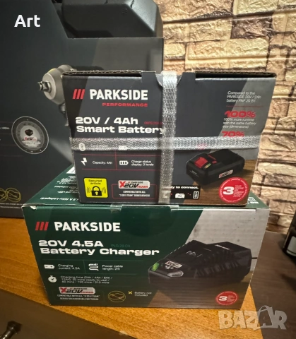 Акумулаторен ударен гайковерт Parkside 1/2" PPDSSA 20-Li B2, снимка 3 - Други инструменти - 55169484