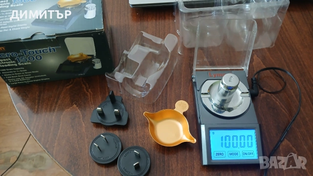 Eлектронна везна LYMAN Mikro-Touch 1500, снимка 3 - Оборудване и аксесоари за оръжия - 54691642