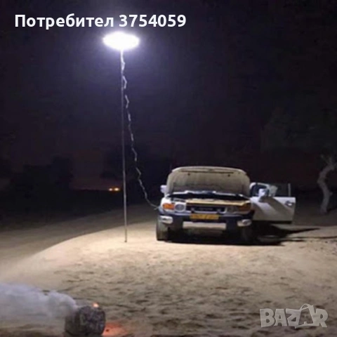 Светодиоден СОВ панел 4.5м 50W 4800LM 6400K, снимка 7 - Прожектори - 55202331