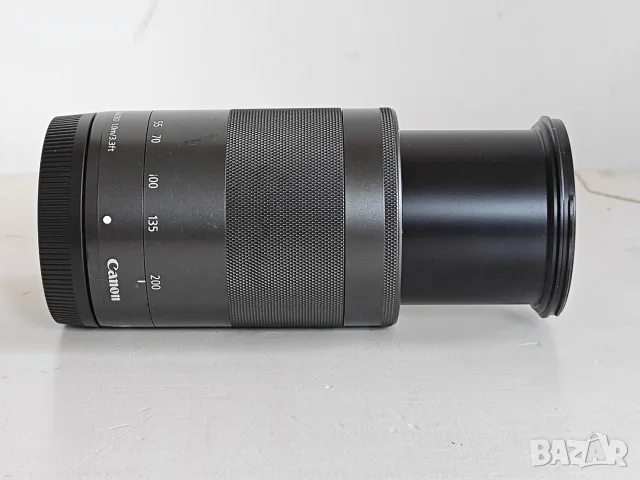 Обектив Canon EF-M 55-200mm f/4.5-6.3 IS STM за Canon EF-M байонет, снимка 5 - Обективи и филтри - 55541291