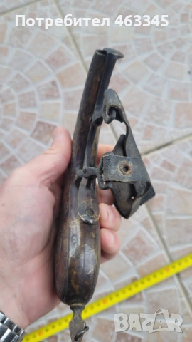 Барутница, пушка, пищов, пистолет, снимка 5 - Антикварни и старинни предмети - 54369473