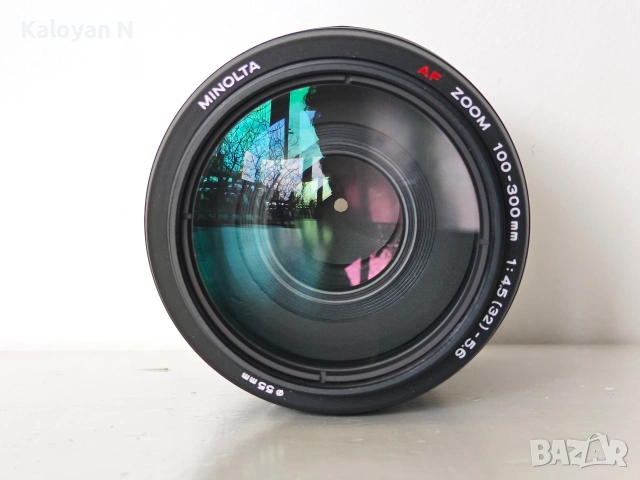 Обектив Minolta AF 100-300mm f/4.5-5.6 за Minolta A/Sony A байонет, снимка 2 - Обективи и филтри - 54122933