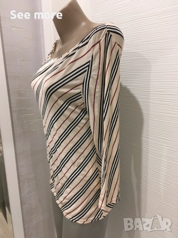 BURBERRY дамска блуза Made for Japan S/M, снимка 2 - Блузи с дълъг ръкав и пуловери - 53999262