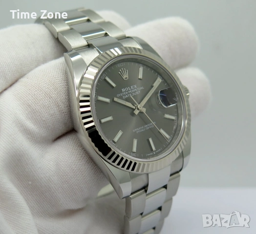 Rolex Datejust 41mm Steel Dark Rhodium Dial Automatic Различни Варианти, снимка 8 - Мъжки - 54049871