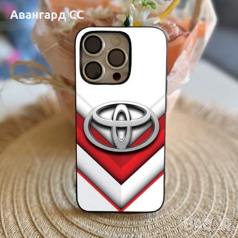 Силиконов калъф за iPhone с лого TOYOTA, снимка 11 - Калъфи, кейсове - 54611227