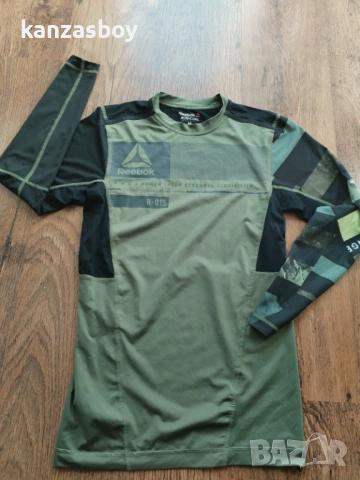 Reebok CrossFit Compression - мъжка блуза р-р M, снимка 5 - Блузи - 54242513