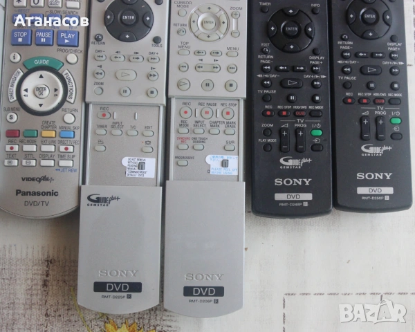 Дистанционно за записващо DVD - Sony, Panasonic, LG, JVC, Sharp, снимка 6 - Части и Платки - 54601081