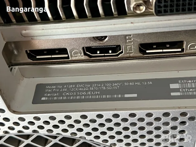 Apple Mac Pro 5.1 (Mid 2010) | 12-Core Xeon | 32GB ECC RAM | GTX 960 | Windows 11 Pro, снимка 5 - Работни компютри - 55479599