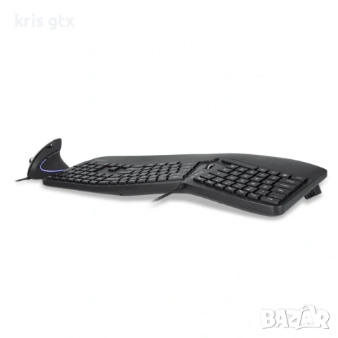 Ергономична клавиатура Perixx PERIDUO-505 с вертикална мишка – Split Keyboard + Vertical Mouse, снимка 8 - Клавиатури и мишки - 54359509