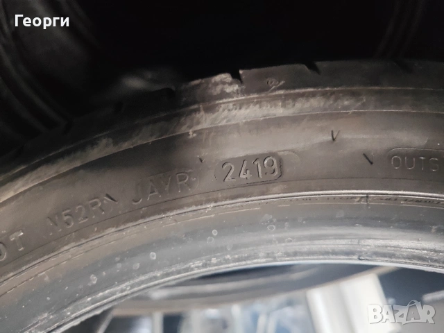 4бр.летни гуми 235/40/18-255/35/18 Dunlop спорт пакет, снимка 6 - Гуми и джанти - 54194557