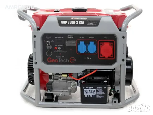 Бензинов генератор BullMach 10 kW с ATS, снимка 2 - Генератори - 55393462
