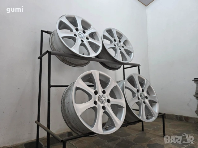 4бр 16ски джанти за VW T5 5х120мм A161424 , снимка 6 - Гуми и джанти - 54736986